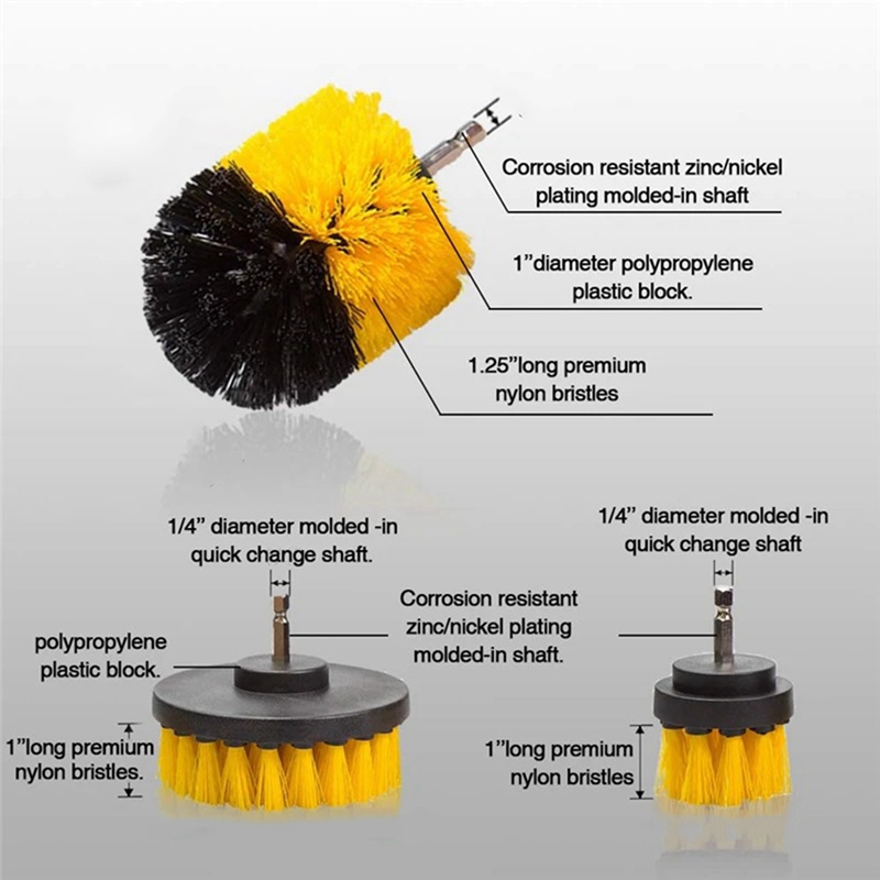 15pcs Electric Floor Scrubber  - Car Cleaning Brush avis et prix