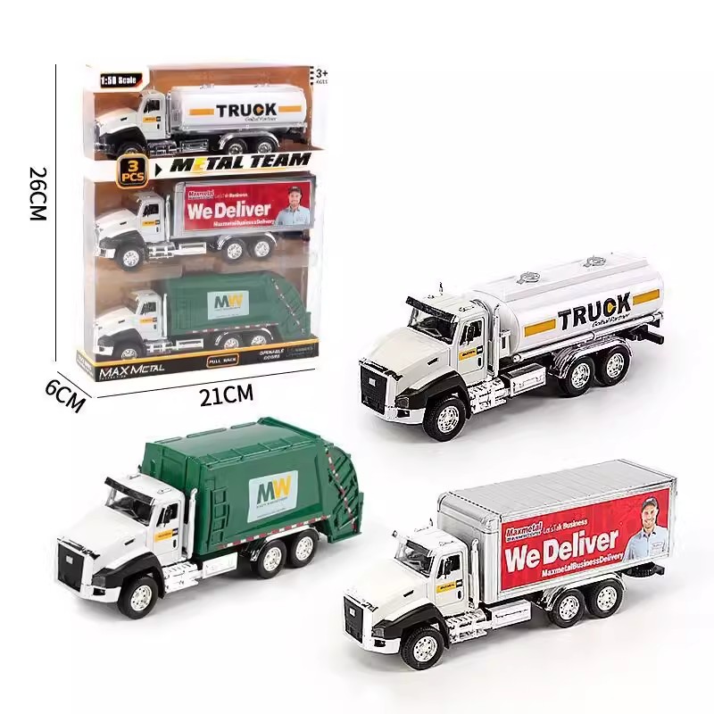 3 Pack of Diecast Sanitation V - Car Shampoo Ph avis et prix